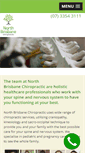 Mobile Screenshot of northbrisbanechiropractic.com